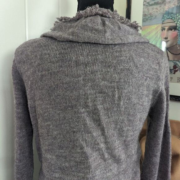 Odd Molly Alpaca Wool Fringe Cardigan Sweater sz MD EUC - Picture 7 of 14